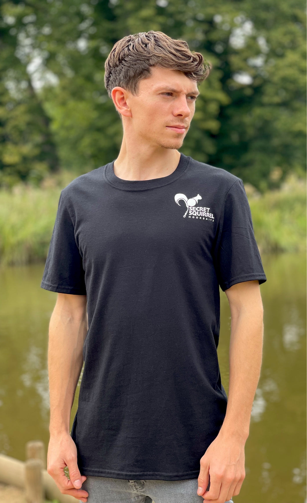 Secretsquirrelhookbaits T shirt.